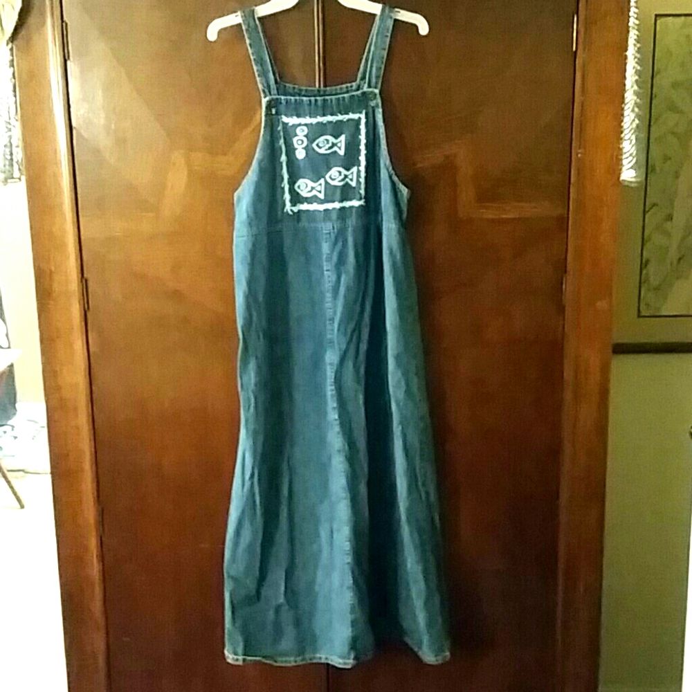 Vintage denim dress